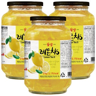 꽃샘-레몬차2kg, 2kg, 3개