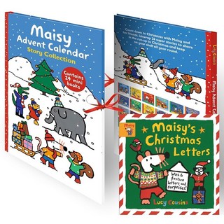 Maisy Advent Calendar (降臨曆) + Maisy's Christmas Letters (精裝操作書) by Lucy Cousins, 詳見詳細資訊