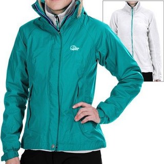 【Lowe alpine】Sequoia Jkt 女二合一防水透氣保暖外套 孔雀藍/梅酒紫