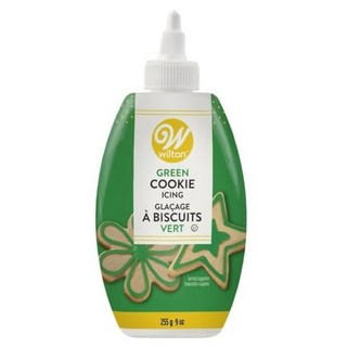 윌튼 쿠키 아이싱 빠른 건조 설탕 쿠키 및 홀리데이 간식 Wilton Cookie Icing Quick-Setting No Heating Needed Squeeze Bott, 1개, 255g
