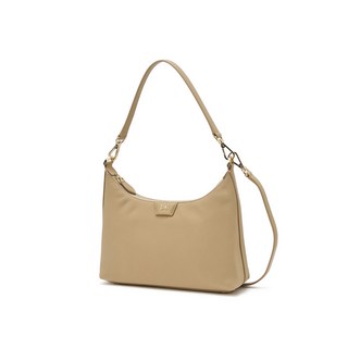 닥스 액세서리 베이지 로고장식 가죽 숄더백