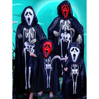 해골유령 할로윈 의상 죽음의 망토 코스튬 유령 옷