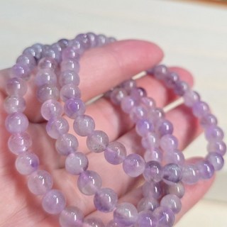 晶寶水晶 紫超七手鍊 手珠 5mm 6mm 天然水晶手串 女款飾品
