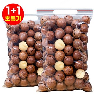2025년 견과류의 제왕 1kg+1kg 저온 베이킹 다미아 밀크향 대용량 다미아, 2개, 250g