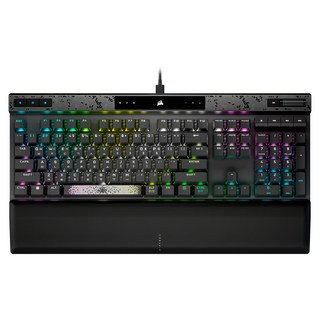 CORSAIR 海盜船 K70 MAX RGB MGX 磁軸電競機械式鍵盤, 鋼鐵灰, 一般型, 磁軸(磁鐵軸)