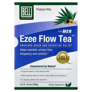 아이허브 Ezee Flow Tea 남성용 120g(4.2oz), 1개