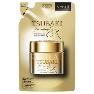 TSUBAKI 思波綺 Premium EX修護髮膜 補充裝, 150g, 1包