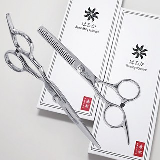 하루카 미용가위 세트, 실버, 1세트