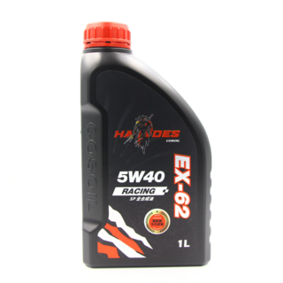 HADES COSOIL EX-62 5W40賽車級全合成油，提升引擎反應速度，高溫穩定潤滑，1公升裝, 1個, EX-62 5W40, 豐田