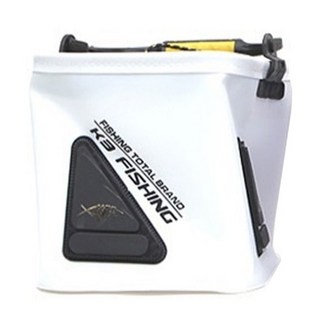 24L 두레박 어깨끈 세트 K3FISHING 낚시 해루질용 EVA두레박 5가지색상, 화이트