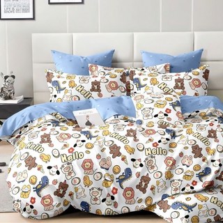 安棲家居 極緻雲織棉床包組 R68 歡樂時光 銀離子技術 台灣製造 多款尺寸選擇