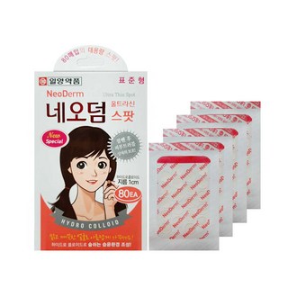 일양약품 네오덤 울트라신 스팟 표준형 재생밴드, 80개입, 1개