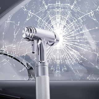 자동차 비상용 탈출 망치형 비상탈출망치 안전벨트 창문 유리 깨는 테슬라 호환, 1개