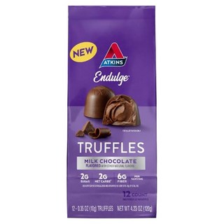 ATKINS Indulge 松露牛奶巧克力 12入, 1個, 120g