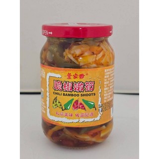 萬泰豐團購 葉家香私房唰嘴小菜 (脆椒/嫩筍/泡菜) 580克/罐 - 宜蘭十大伴手禮, 1個, 脆椒泡菜