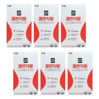 [두드림] 슬림웨이 쾌변직빵 배변활동도움 식이섬유 혈당상승억제, 50g, 84개