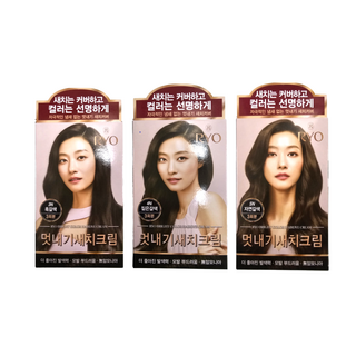 려 우아채 멋내기 새치 염색제, 자연갈색(5N)/, 5개