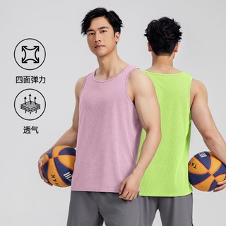 NEW2025運動背心男速乾寬鬆體育田徑籃球訓練健身馬拉松跑步無袖背心