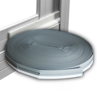 히트키퍼 프리미엄 신소재 20m 대용량 문풍지, 1개, 그레이