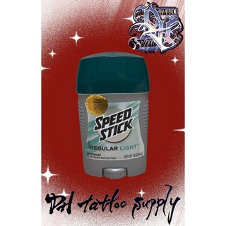 Speed Stick 制汗膏 體香劑 Regular Light, 1個, 小罐51G紋身轉印膏