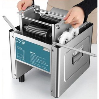 육회 기계 절단기 육절기 고기 세절기 자동 식당 오징어 업소용 세꼬시, 3.5-3.5inch, 1개, 국내용 220V 국가 표준