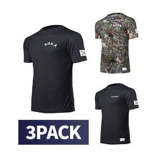 아미아미 쿨론 로카티 3PACK ROKA 반팔티 디지털 군인 군용