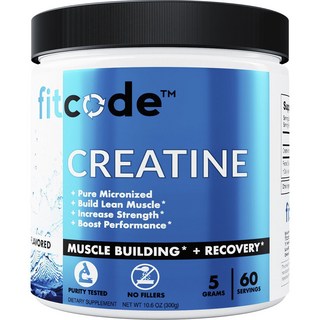 Fitcode 肌酸 無味, 1個, 300g