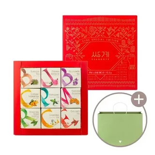 [쌍계명차]삼각티백 큐브 스페셜에디션 + 쇼핑백