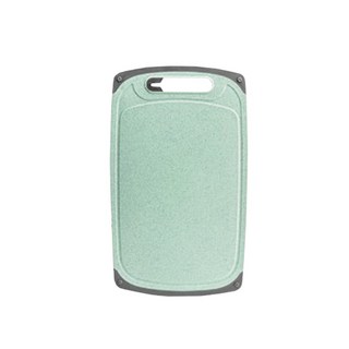 小麥秸稈砧板 加大雙面防滑料理切菜板 SGS認證磨刀款 第二代 綠色 28x43.5x0.8公分, 1個, 第二代-綠色(磨刀款)