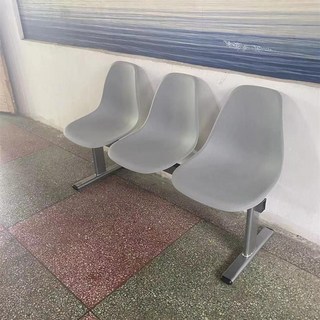 플라스틱 벤치 야외 의자 대기