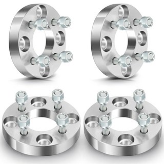 OCPTY 4x114.3 ~ 4x100 휠 어댑터 1인치 두께 4x4.5 ~ 4x100 휠 스페이서 어댑터 4 러그 1990-2002년 12x1.5 스레드 핀치 핏 Optima