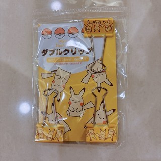 寶可夢 皮卡丘長尾夾 - 日本正版 皮卡丘長尾夾 神奇寶貝, 1個