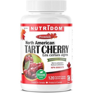 캐나다 뉴트리돔 NUTRIDOM Tart Cherry 타트체리 캡슐, 6개
