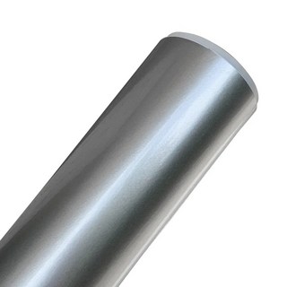 자동차 스티커 DIY 자기 접착 광택 필름 그레이 실버 레드 비닐 액세서리에 방수 안티 스크래치, Silver, 10cmx150cm, 1개