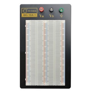 E-CALL 麵包板 無跳線底座型, 1個, EIC-16041