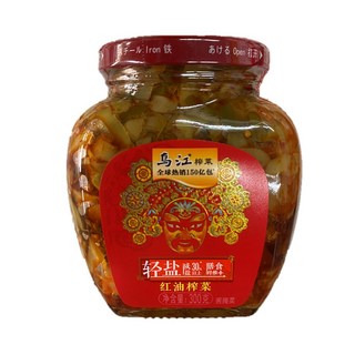 烏江榨菜瓶裝榨菜富貴吉祥組 (麻辣/微辣/開味/黃花) 四口味組合, 3.6kg, 1套