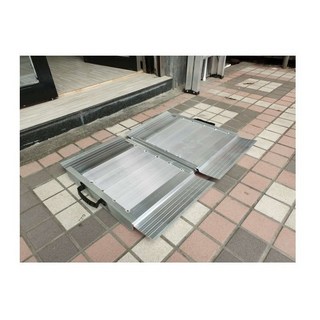 【海夫健康生活館】斜坡板專家 左右折疊式斜坡板 輕型可攜帶 長60公分(BJ60), 1個