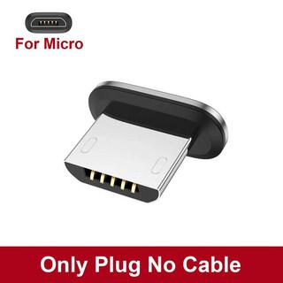 USLION PD 마그네틱 고속 충전기 케이블 아이폰 호환 15 14 프로 샤오미 13 USB C C 타입 데이터 충전 와이, 02 Only Micro Plug_02 2m, 2m, 1개