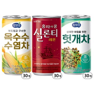 Yotta DAE 실론티 헛개차 옥수수염차 각30개(총90개), 1세트, 175ml