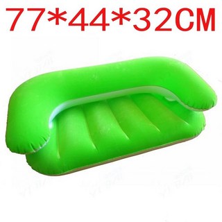 인덱스 캠핑 에어소파 매트리스, 시안 어린이 소파 소형 발 펌프 포함