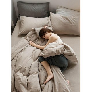 침구 세트 침대 순면 차렵이불 베개 커버