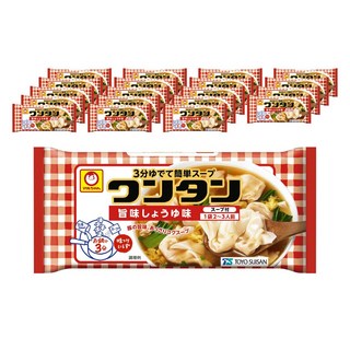 Maruchan 3分鐘餛飩湯調理包 醬油口味, 20包