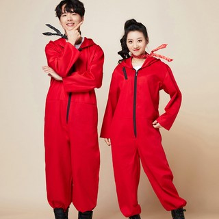 애플티 점프수트 스즈끼 정비복 졸업사진 체육대회 단체티 165 레드_긴긴