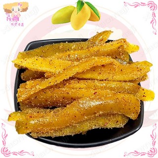 小麻吉家家愛 泰式辣芒果(全素) 泰國進口蜜餞果乾 酸甜香辣獨立包裝, 1個, 500g