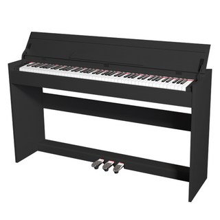 數位鋼琴 簡約時尚 多種音色, 入門級-58817木紋力度黑（多功能+藍牙）不含琴凳, 1個, LeGemCharr電子琴