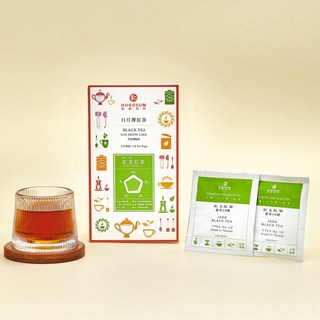HUGOSUM 和菓森林 日月潭紅茶 台灣紅玉茶包 16入, 1個