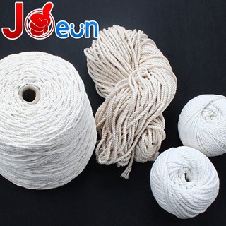 마크라메실 마크라메재료 파이핑실 빠이삥실 면사, 마크라메실 볼-4mm, 1개, 마크라메실 볼-4mm