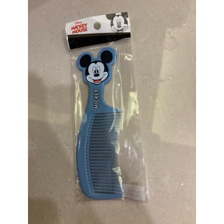 米奇米妮米老鼠造型梳子 - 可愛卡通扁梳, 1個, 米奇 藍