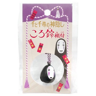 ENSKY 神隱少女無臉男達摩銅鈴吊飾 日本宮崎駿動畫周邊 包包手機掛飾