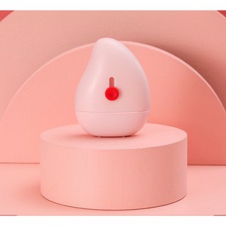 ZAUBERKUNST 保密印章 滾輪式個資保護章 附塑膠開箱刀 便攜辦公文具, 1個, 【粉色】